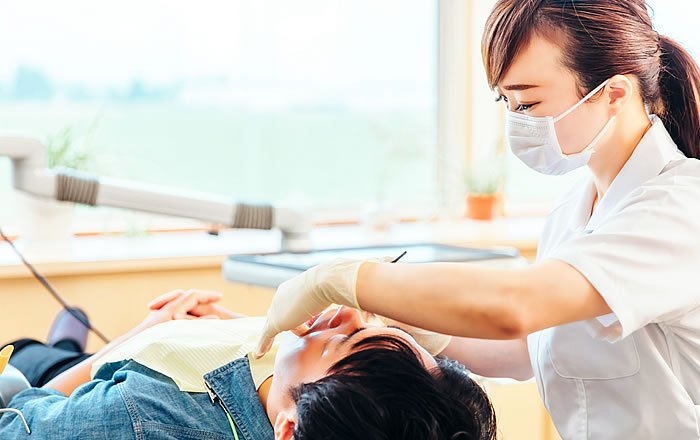 上部構造の汚れの対処法：人工歯のクリーニング