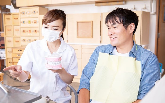 歯科治療の内容の把握がポイントに
