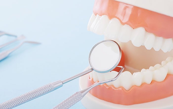 前歯部のインプラント治療は難しい理由：埋め込むスペースが狭い