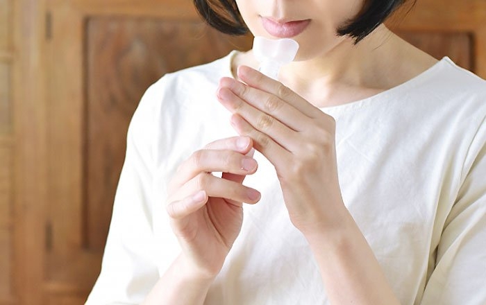 ドライマウス（口腔乾燥症）のチェック方法：ガムテスト