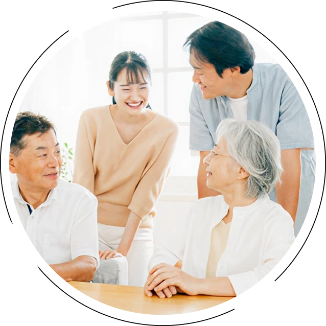 イメージ：噛める力を取り戻して、人とのつながりを取り戻したい